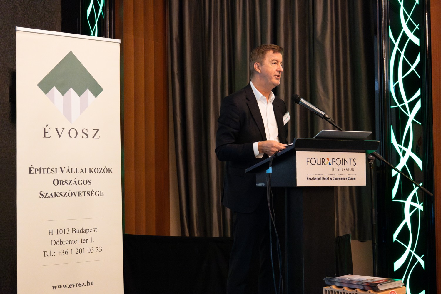 Scheer Sándor, a Market Építő Zrt. vezérigazgatója
